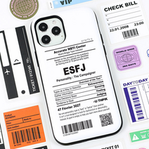 아이폰 아이폰14 14프로 마그네틱 미러 MBTI 타입 프로필 텍스쳐 프린팅 엠비티아이 카드 수납 포켓 케이스 14플러스 14프로맥스