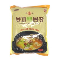 마산몽고 백된장 4kg, 단품, 단품