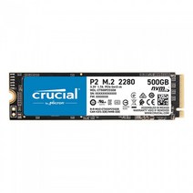 마이크론 Crucial P2 M.2 NVMe (500GB), 1