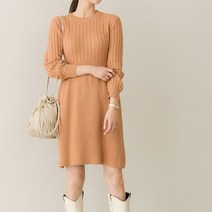 [에디트샵] 케이블플레어니트원피스