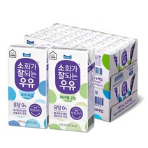 소화가 잘되는 우유(락토프리) 오리지널 멸균 + 저지방 멸균 190ml 각 24팩 (총 48팩)(ID당1개 구매가능)