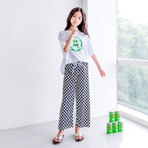 버블트리 첵스쿨팬츠