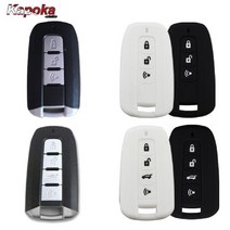 코란도C 렉스턴W) 3버튼 (투리스모 쌍용 4버튼 실리콘 스마트키케이스 구형 코란도스포츠, 4버튼_블루