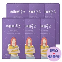 빼빼주스 독소 빼는 클렌즈 클렌징 쥬스 해독주스 사은품 증정, 6박스