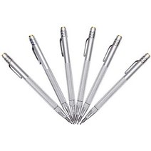 각인 인그레이빙펜 레이저 조각 절삭기 imt 텅스텐 카바이드 팁 스크라이버 2팩 유리세라믹금속 시트용 클립 및 자석이 있는 알루미늄 에칭 인그레이빙 무료 교체용 마킹 팁 2개, 6 팩