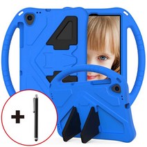 레노버 탭 M10 HD 2세대 전용 EVA폼 로켓 거치대 케이스 TB-306 TB-X306F TB-X306X, BLUE