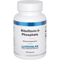 미국직구 더글라스 연구소 리보플라빈-5-인산 10mg. 비타민 B2는 에너지 제너레이트 및 스킨 100캡슐, 수량, 상세참조