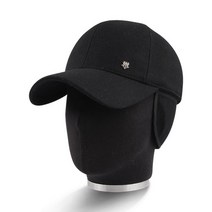MQUM 남성 여성 겨울골프모자 골프 이어워머 귀마개 귀도리 귀달이 방한모자, 올블랙