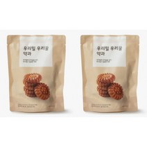 [JAJU/자주] 부드럽고 달콤한 우리밀 우리꿀 약과 2개