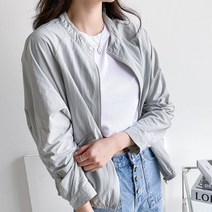 블링데이 여성 여름 숏 바람막이 점퍼 자켓 아우터