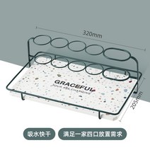 전동칫솔 규조토 세면대 진열장 흡수 깔다 화장실 방수매트 1650013268, 먹빛 대금 인조 대리석 패턴 아주 새