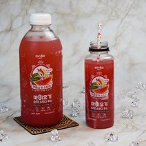마이요기 생 수박 스무디 주스 즙 땡모반 태국 화채 에이드 음료 수 무설탕 100% 국내산 고창 씨없는 고 당도 맛있는 꿀 과채 얼린 냉동 과일 NFC 착즙 쥬스 310ml 3병, 07.수박주스 900ml 5병