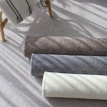 보카시 카페트 거실러그 미끄럼방지 소프트 침실 침구, 바닐라아이보리_170X230cm