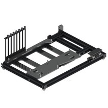 알루미늄 브래킷 PC 케이스 테스트 벤치 오픈 에어 컴퓨터 EATX 마더보드 DIY 베어 프레임 ATX MATX ITX 섀시 지원 인텔 AMD 그래픽 카드 USA 미국, eatx(all black)