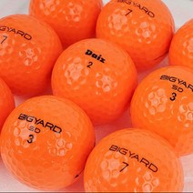 일반브랜드 컬러볼 흰볼 로스트볼 골프공 로스볼, 일반 브랜드 붉은계열 A 60알