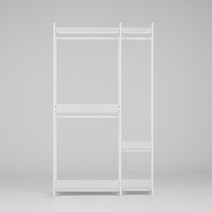 동서가구 팬타 포스코 스틸 시스템 드레스룸_1200 행거 4colors DF643478, 멀바우