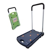 토넷 접이식 핸드트럭 구르마 원터치 손수레 핸드트럭 (80kg), 블랙, 1개