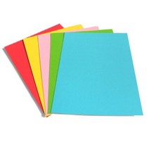 [모비딕컴퍼니] 하드보드지 마커용패드 스케치북 마카용스케치북 화방용도화지 종이도화지, 잇★ 4절하드보드지(칼라10매)문구 미술 제도용지류, 잇★ 백색