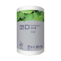 코디 점보롤 이지파인 2겹 300m 4롤