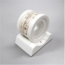 천운패키지 식품포장테이프 1묶음*5개, 40MM(화이트)