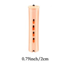 12 개/대 파마봉 헤어 롤러 콜드 웨이브 파마 봉 컬러 실키 열 없음 건강한 여성용 긴 숏 머리, [03] Light pink
