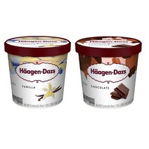 하겐다즈 하프갤런 바닐라 + 하프갤런 초코 대용량 대량 도매 여름 간식, 상세페이지 참조