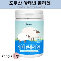 플라센타 양태반 분말 가루 호주양태반 태반추출물 플라센 양태반콜라겐 펩타이드 먹는태반 이너뷰티 스킨 효능 추천, 1통, 230g