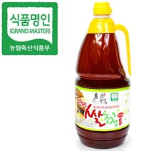 두레촌 명인 쌀조청 2.5kg/강봉석 조청 쌀엿 올리고당 물엿 꿀, 단품