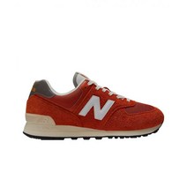 뉴발란스 574 헤리티지 오렌지 버스트 화이트 New Balance Heritage Orange Burst White