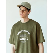 플루크 FLUKE 굿캠퍼 반팔티셔츠 카키 FST186