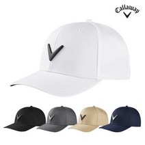 캘러웨이 20 메탈 아이콘 남성 골프모자, 블랙