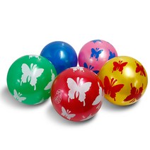 물놀이 나비무늬 탱탱볼 비치발리볼 다용도놀이볼, 색상랜덤