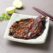 강경재성젓갈 깻잎무침 국내가공, 깻잎무침 400g(1개)