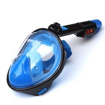 스노쿨링마스크 스노클링 수영장 방수 워터파크 물놀이 다이빙 수중 스쿠버 안티포그 도 뷰, 일반 번호, lxl