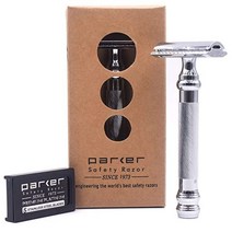 파커 클래식 면도기 98R Ultra Heavy Weight 롱핸들 더블엣지 Razor 5블레이드