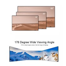 스마트 TV 46 인치 55 2x2 3x3 프레임리스 0.88mm 스마트 TV LCD 모니터 비디오 월, 08 0.88MM 65 INCH_01 미국 플러그