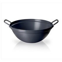 식당 업소용 경질 양손 볶음솥 웍 중국솥 중식솥 궁중팬 북경팬 중국팬 경질 양손 튀김솥, 경질튀김솥 50cm