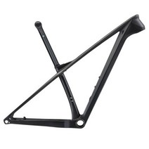 LEXON-MTB 카본 프레임 29er 산악 자전거 하드테일x12mm 12x148 QR135 MTB 세트 숨겨진 시트포스트 클램프 부품 142, 19, Matt Frame Seatpost