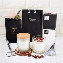 캔들이케아 이필모 향초만들기 9oz DIY 소이캔들세트, 추가상품 - 04.프리미엄 메탈스티커(골드)