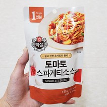 CJ 백설 토마토 스파게티소스 150g x 3개, 단품, 단품