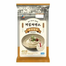 소문난 제일제면소 부산밀면 4인_1734g CJ제일제당 홈파티음식 간편식 캠핑요리 요리레시피 야식 감칠맛업, 15개