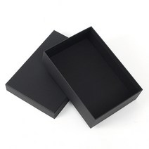 싸바리 상자 답례품 선물용 무지 박스 25x18cm 검정