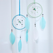 돌고래 드림캐쳐 만들기 재료세트, 블루