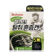 불스원 살라딘 차량실내 훈증캔 민트향 차안 냄새제거 자동차 탈취제 연막탄, 숲속향