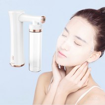 keka 나노 미스트기 수분공급기 고압 주입식 피부 관리 홈케어 휴대용, 화이트