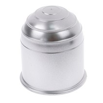 대형 견인고리 카라반 트레일러 범용 50mm 자동 견인 바 볼 커버 액세서리 블랙 캡 견인 히치 캐러밴 볼 보호 간단한 내구성 디자인, 1pc 블랙