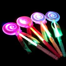 대원교역 LED요술봉 하트레이스요술야광봉 LED막대 하트봉, 1개, 02.LED롤리팝요술봉
