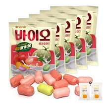 오리온 바이오캔디 생과즙(99g) x 5봉(+밀크츄 2개포함), 1세트, 99g