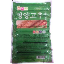 청양고추소시지1kg도나우, 1kg, 1개