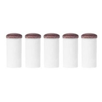 5Pcs 슬립 온 풀 큐 팁 당구 팬 엔터테인먼트를 플라스틱 스누커 큐 ​​페룰 당구 액세서리, 13mm